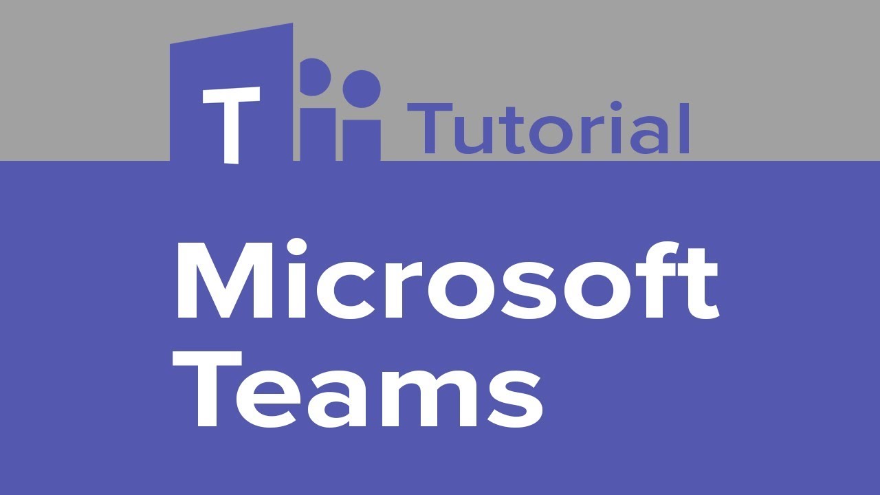 Microsoft Teams Tutorial Video Training