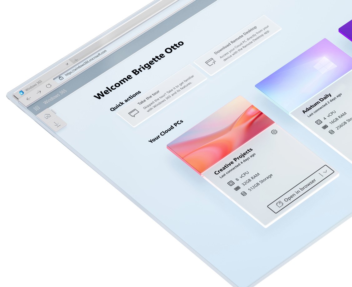 Welcome to your Windows 365 Cloud PC